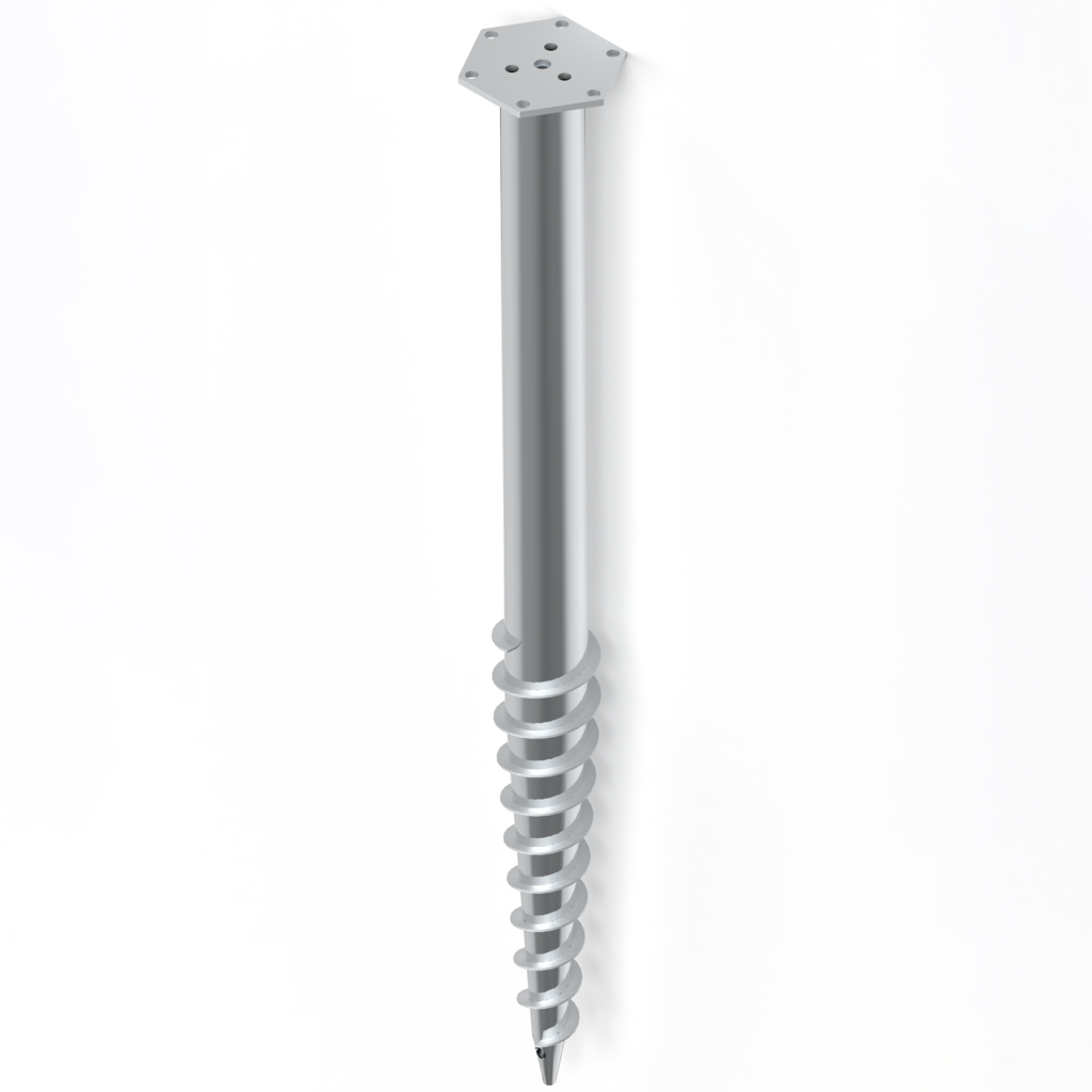 Carrotscrew kruvivai CS-M 76x2050x3,5mm M24